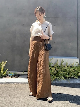 Hitaka  Mahoさん（レディース・163cm）の夏コーディネート