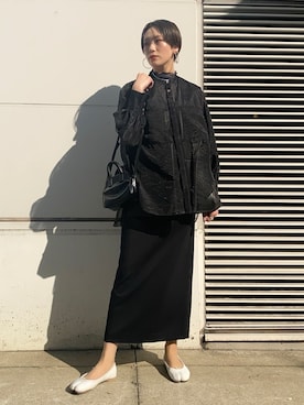「city（シティ）のアイテム（トップス）」を使った、Hitaka  Mahoさん（レディース・163cm）の春コーディネート
