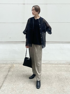 Hitaka  Mahoさん（レディース・163cm）の春コーディネート