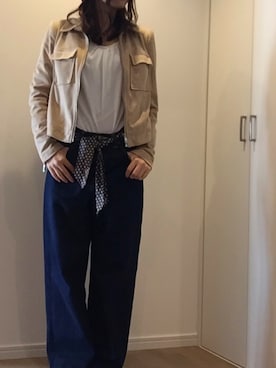 Izさん（レディース・159cm）の秋コーディネート