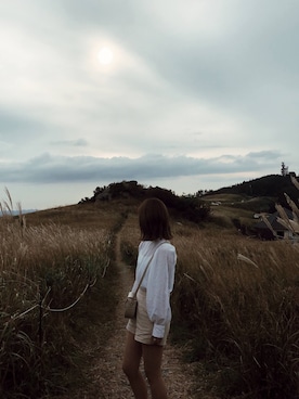 Asaki Nakaiさん（レディース・166cm）の冬コーディネート