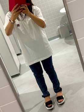 「トイレから失礼しやす」｜「アイテム（アナログ腕時計）」を使った、ポンさんさん（レディース・153cm）の秋コーディネート