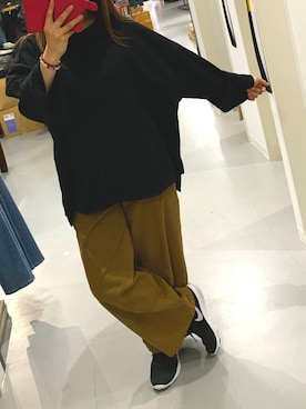 「NIKEスニーカー」｜ポンさんさん（レディース・153cm・20代）の秋コーディネート