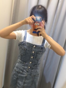 「アイテム（ワンピース/ドレス）」を使った、ryokaaaa0225さん（レディース・155cm・10代）の秋コーディネート