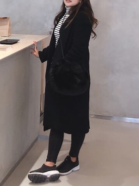 「FREE'S MART（フリーズマート）のアイテム（その他アウター）」を使った、Nana...★さん（レディース・157cm）の冬コーディネート