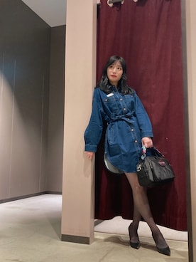 mさん（レディース・164cm）の冬コーディネート