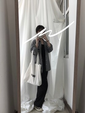 「school」｜「アイテム（ジャケット/アウター）」を使った、人间抹茶さん（レディース・162cm）の秋コーディネート