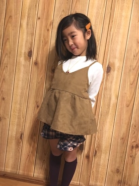 「年長さん」｜ぴろったちゃんさん（キッズ・120cm）の冬コーディネート
