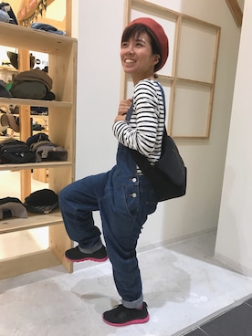 14+ イオンモールむさし村山店 スタッフさん（レディース・160cm）の秋コーディネート