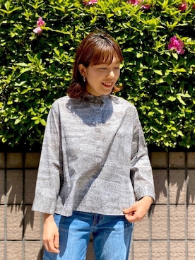 「collex（コレックス）のアイテム」を使った、OOTSUKA YUKIKOさん（レディース・157cm）の春コーディネート