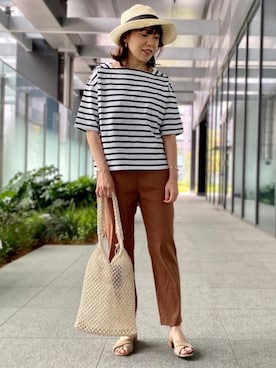 OOTSUKA YUKIKOさん（レディース・157cm）の春コーディネート