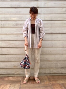 OOTSUKA YUKIKOさん（レディース・157cm）の夏コーディネート