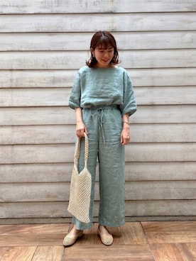 OOTSUKA YUKIKOさん(レディース・157cm)の夏コーディネート