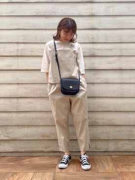 「collex（コレックス）のアイテム」を使った、OOTSUKA YUKIKOさん（レディース・157cm）の夏コーディネート