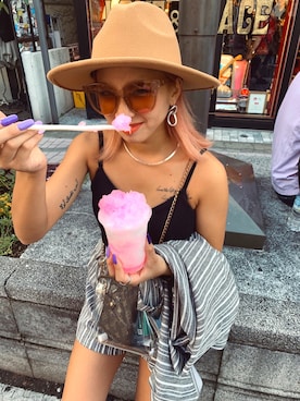 RAMUさん（レディース・151cm）の夏コーディネート