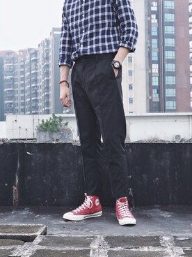 我本人さんのコーディネート