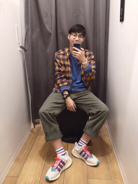 我本人さんのコーディネート