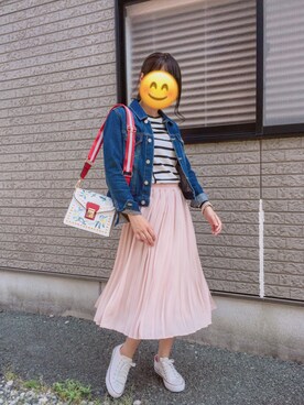「EGOIST（エゴイスト）のアイテム（ワンピース/ドレス）」を使った、s a y a k aさん（レディース・155cm）の春コーディネート