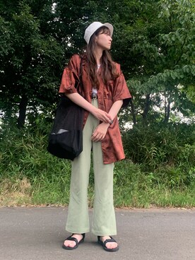 yaasaさん（レディース・164cm）の夏コーディネート