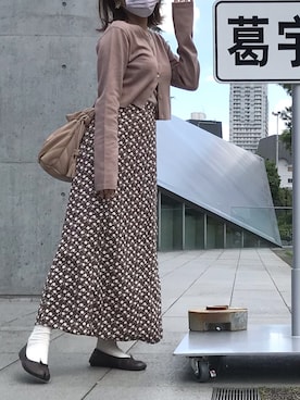 「Jayro（ジャイロ）のアイテム」を使った、ユリナさん（レディース・155cm）の秋コーディネート