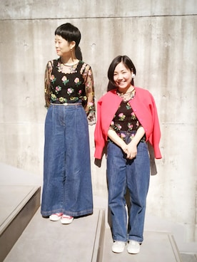 chiiiさん（レディース・155cm）の冬コーディネート