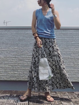 kaochocoさん（レディース・161cm）の夏コーディネート