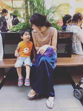 kaochocoさん（レディース・161cm）の夏コーディネート