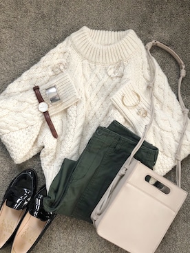 kaochocoさん（レディース・161cm）の秋コーディネート