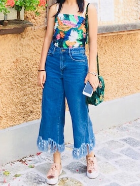 「ALDO（アルド）のアイテム（ショルダーバッグ）」を使った、Rose🥀さん（レディース・160cm）の夏コーディネート
