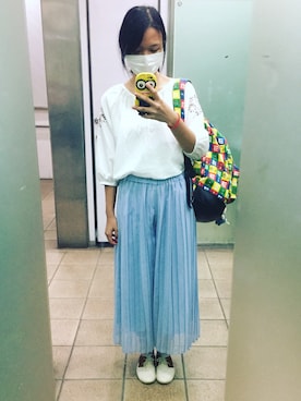 「Solid & Striped（ソリッドアンドストライプ）のアイテム」を使った、jrukさん（レディース・167cm）の夏コーディネート