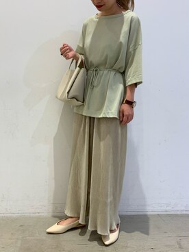 「シャーベットカラー」｜sorさん（レディース・158cm）の夏コーディネート