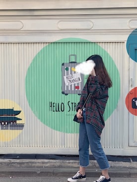 「8seconds（エイトセカンズ）のアイテム（パンツ）」を使った、_NIKKKKOOOさん（レディース・164cm）の夏コーディネート