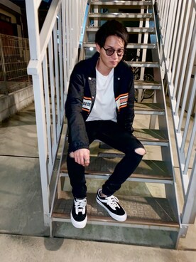 M T Iさん（メンズ・173cm）の春コーディネート