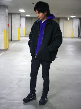 「Captains Helm（キャプテンズヘルム）のアイテム」を使った、M T Iさん（メンズ・173cm）の冬コーディネート