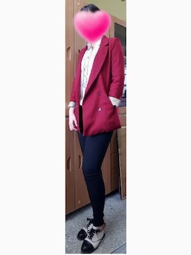 「pattisのアイテム（サンダル、ベージュ系）」を使った、Hs.cさん（レディース・166cm）の秋コーディネート