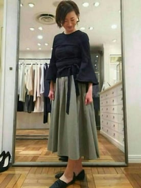 rankaさん（レディース・159cm）の春コーディネート