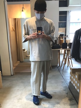 「DOEK（ドゥック）のアイテム」を使った、たまさん（メンズ・167cm）の夏コーディネート