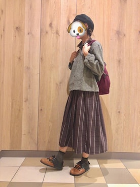 おゆきさん（レディース・165cm）の秋コーディネート