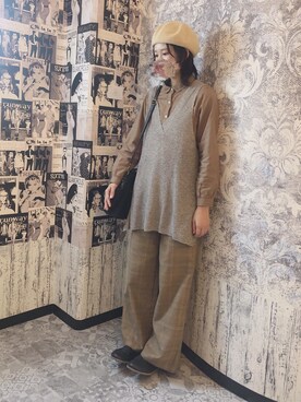 おゆきさん（レディース・166cm）の春コーディネート