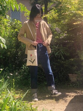 おゆきさん（レディース・166cm）の春コーディネート