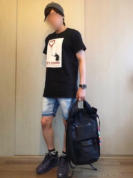 ⓨⓤ-ⓨⓐ.さん（メンズ・165cm）の夏コーディネート