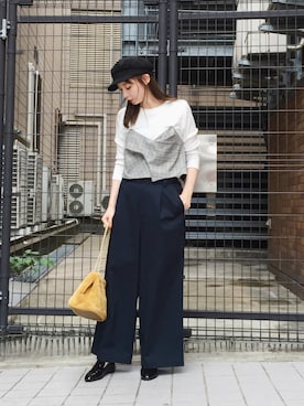 NAGASE RIRIKAさん(レディース・160cm)の秋コーディネート