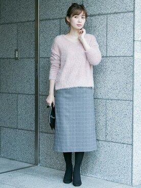 NAGASE RIRIKAさん（レディース・160cm）の秋コーディネート