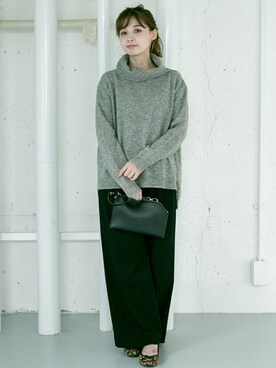 NAGASE RIRIKAさん(レディース・160cm)の秋コーディネート