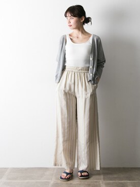 NAGASE RIRIKAさん（レディース・160cm）の春コーディネート