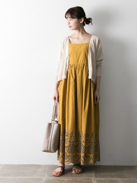 NAGASE RIRIKAさん（レディース・160cm）の春コーディネート