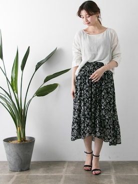 NAGASE RIRIKAさんのコーディネート