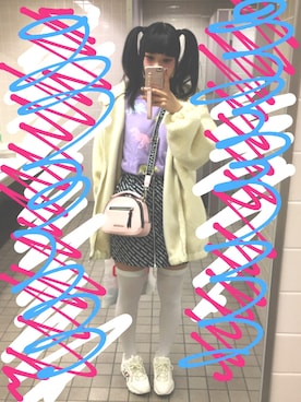 「WC（ダブル シー）のアイテム（ニット/セーター）」を使った、secret_sさん（レディース・172cm）の春コーディネート
