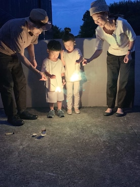 yuriaさん（キッズ・100cm）の夏コーディネート