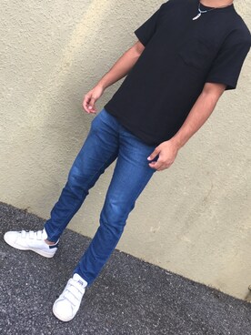 「スタンスミス」｜yさん（メンズ・172cm）の夏コーディネート